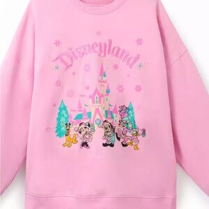 Disney Pink Disneyland Kids Hoodie